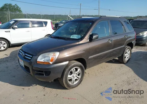 2006 Kia New Sportage from USA, damaged, VIN KNDJF723567140158